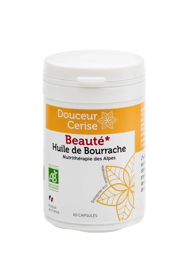 Gélules Huile de Bourrache_Douceur-Cerise